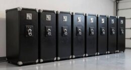 top garage steel security chests