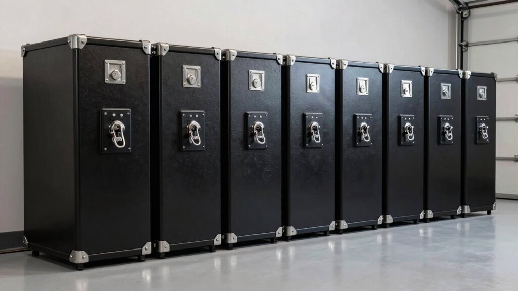 top garage steel security chests