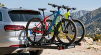top hitch mounted bike racks