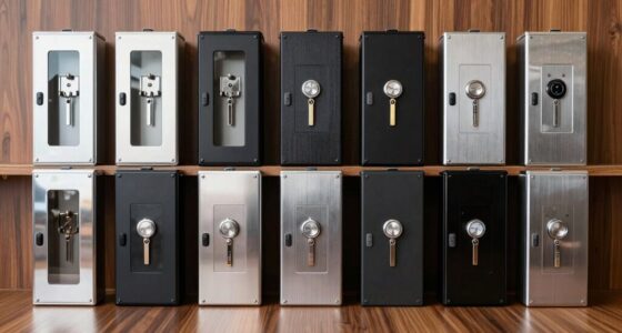 top key cabinet lock boxes
