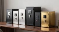 top lockable desk safes