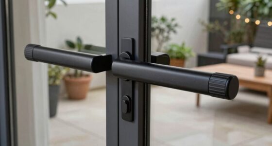 top patio door lock bars