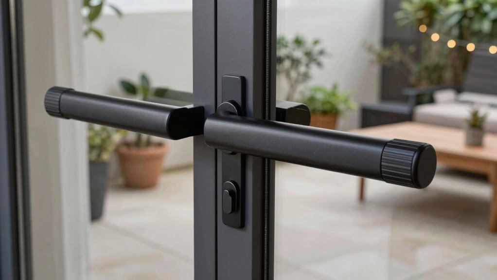 top patio door lock bars