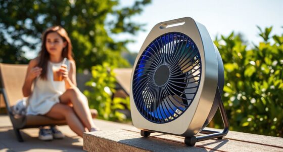 top portable heat wave fans