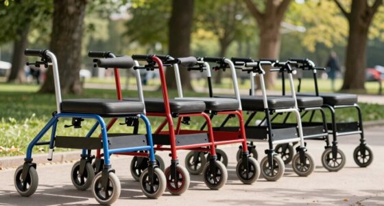 top senior rolling walkers