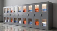 top steel emergency storage cabinets