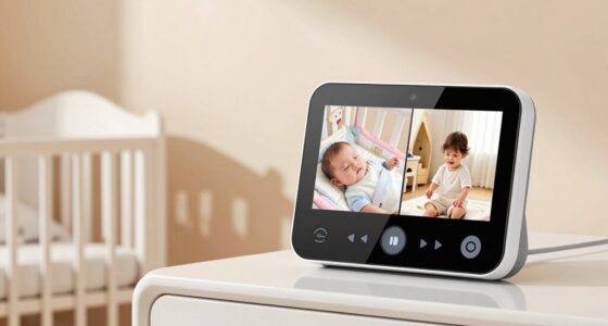 top twin camera baby monitors