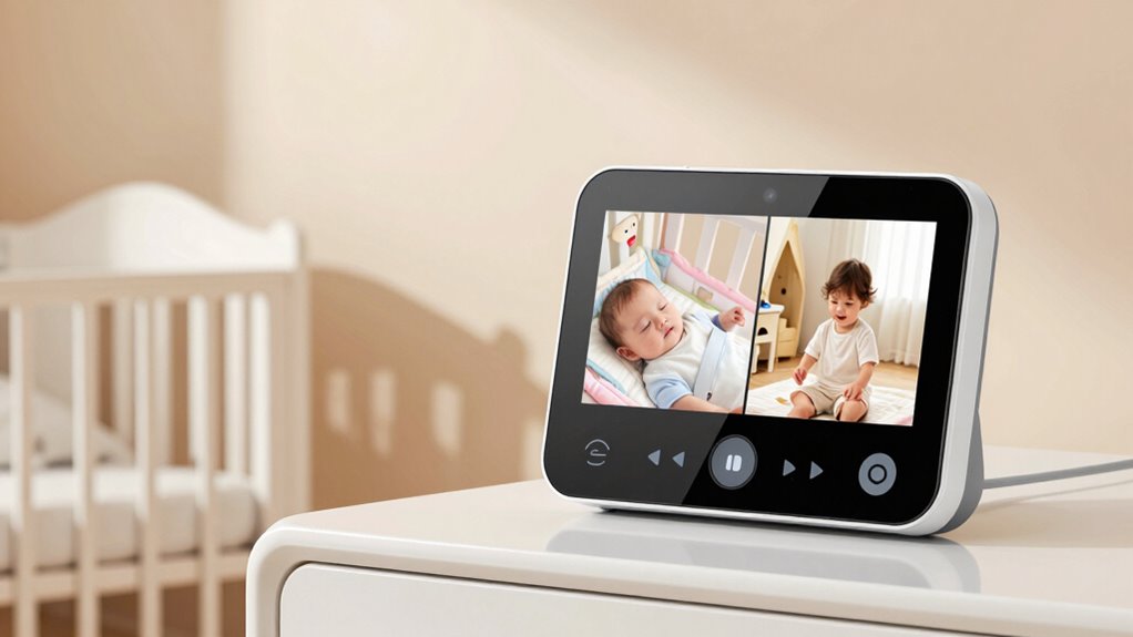 top twin camera baby monitors