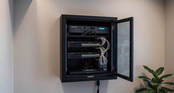 top wall mount server cabinets