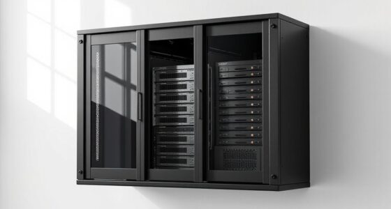 top wall mounted network cabinets