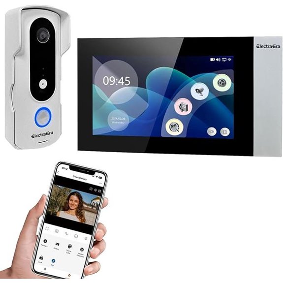 Video Intercom System with Touch Screen and WiFi
