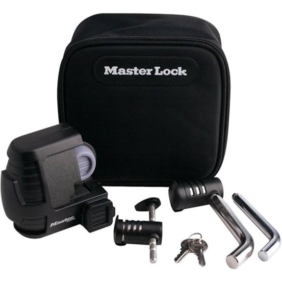 Master Lock 3794DAT Trailer Coupler and Hitch Pin Lock Set Keyed Alike …