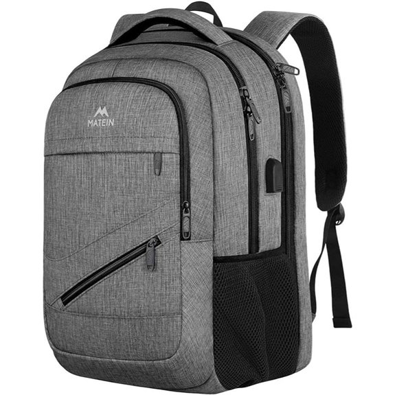 Matein TSA Approved Laptop Backpack with USB Port