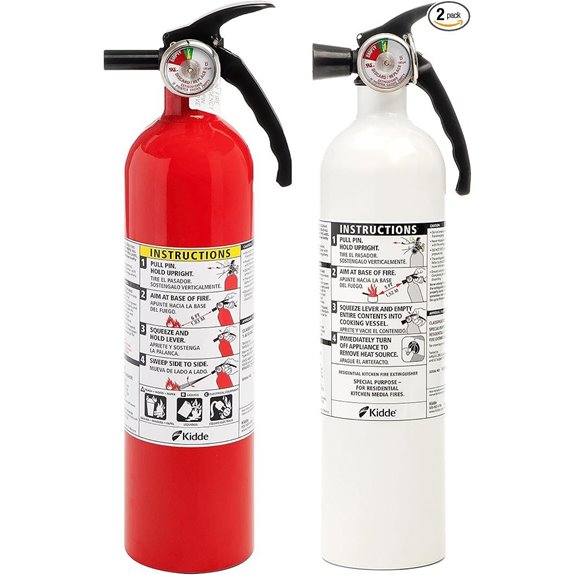 Kidde Kitchen Fire Extinguisher 2-Pack with Mounts