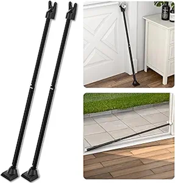 SECURITYMAN 2-in-1 Door Security Bar (2 Pack)