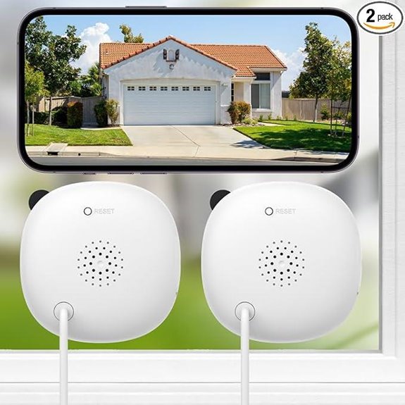 2K No-Drill Window Cameras (2-Pack)