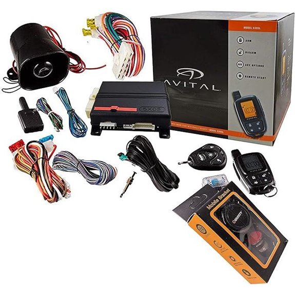 Avital 5305L 2-Way Security System & Remote Bundle