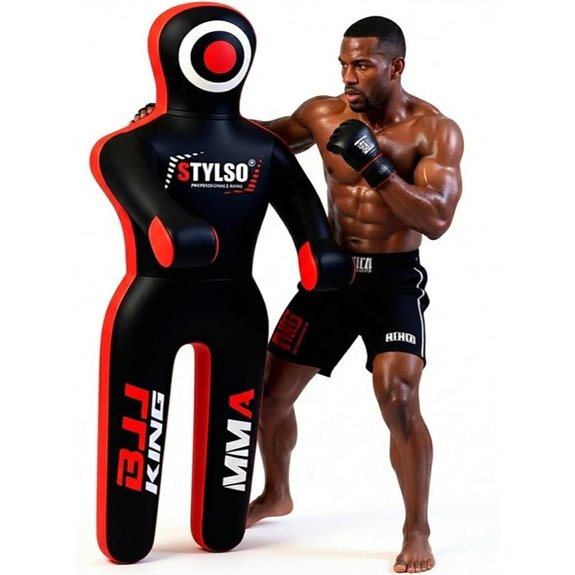Unfilled Wrestling Dummy for MMA Jiu Jitsu Karate Training