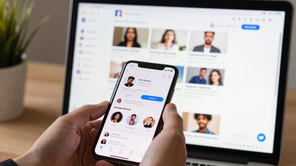 verify social media profiles