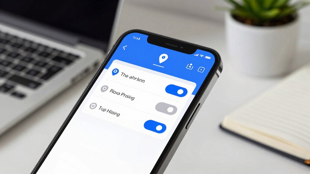 verify your location sharing