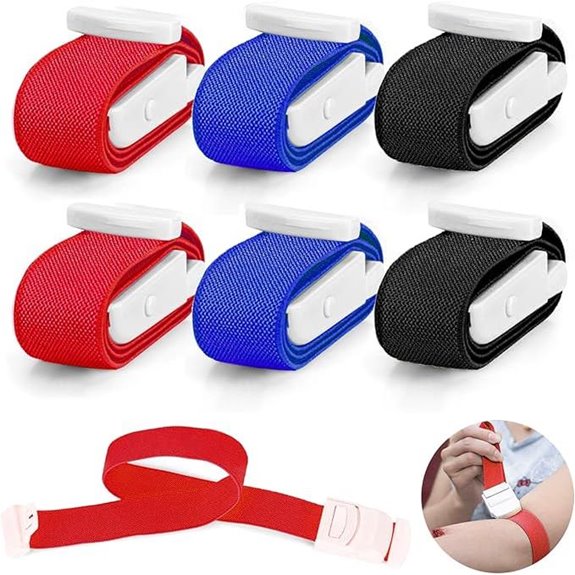 Colorful Emergency Tourniquets (6 Pack)
