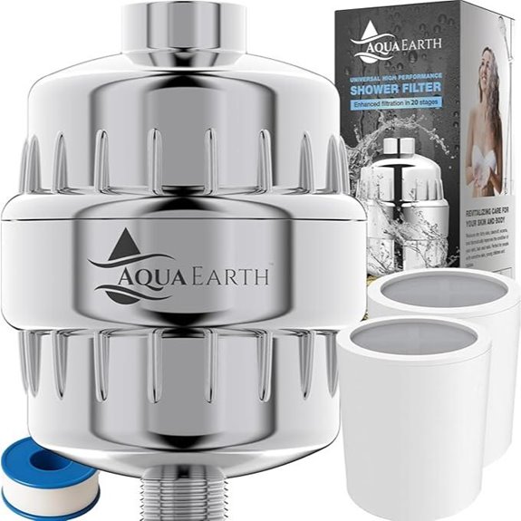 Aqua Earth Shower Filter with Vitamin C