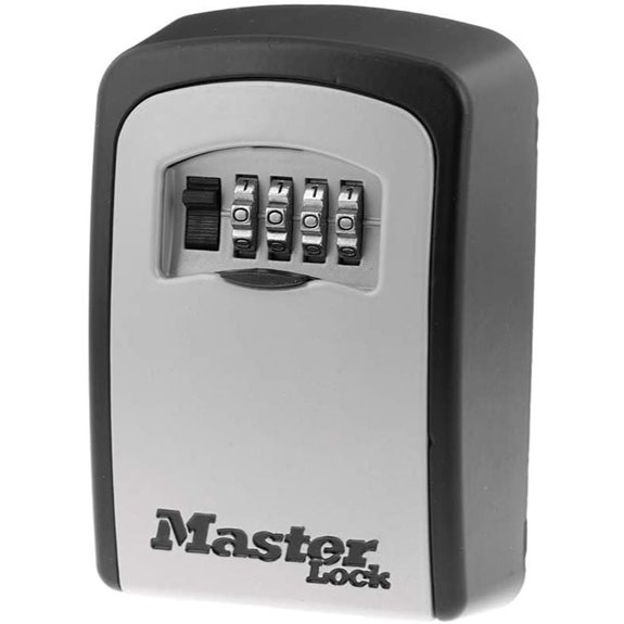 Master Lock Wall Mount Lock Box with 5 Keys