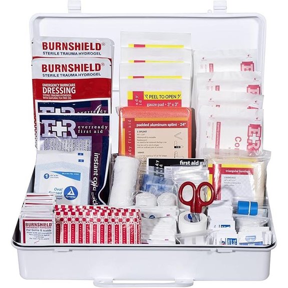 Class B OSHA ANSI First Aid Kit in Wall Case