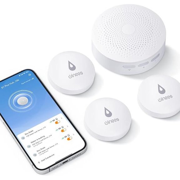 Winees WiFi Water Leak Detector (3 Pack)