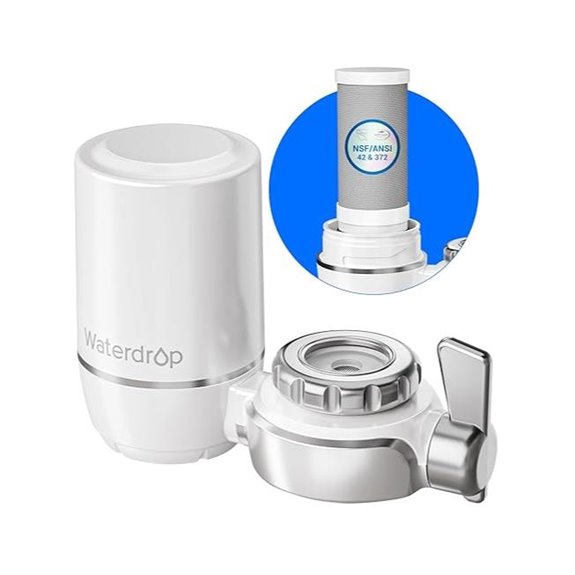 Waterdrop Faucet Water Filter - NSF Certified 320 Gallons