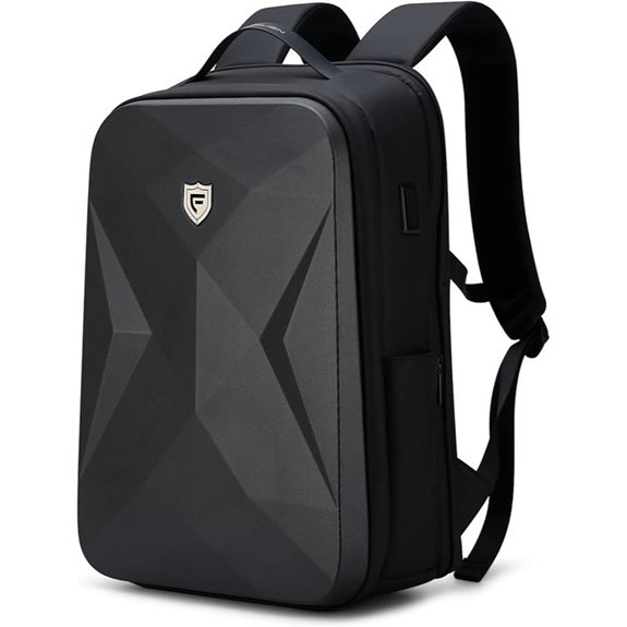 FENRUIEN 17-Inch Waterproof Laptop Backpack with USB