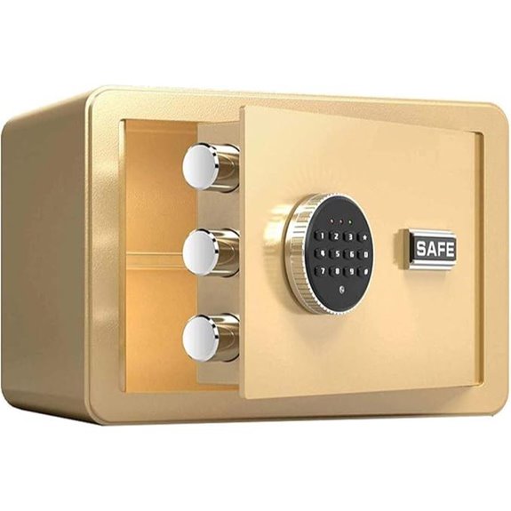 Small Waterproof Digital Safe with Steel Bolts