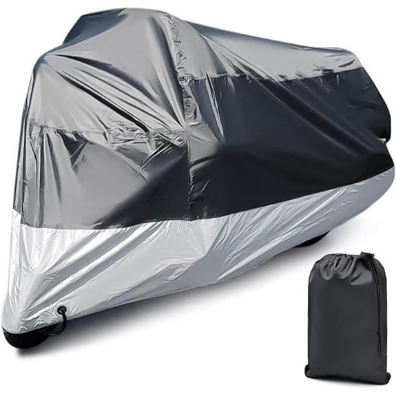 Motorcycle Cover Waterproof Rainproof Dustproof XXL