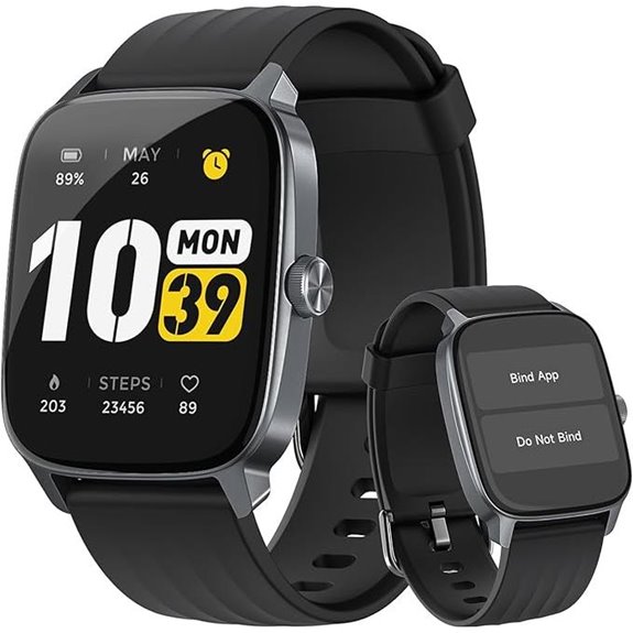 EURANS Waterproof Fitness Tracker with Long Battery