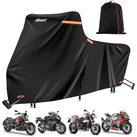 Harley Davidson Motorcycle Cover with Waterproof Features