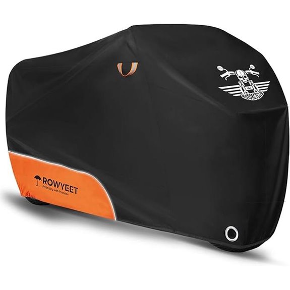 Motorcycle Cover Waterproof All-Season with Lock-Holes