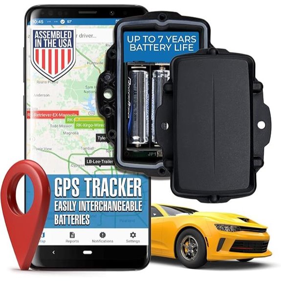 Lonestar Oyster3 Waterproof GPS Tracker for Vehicles