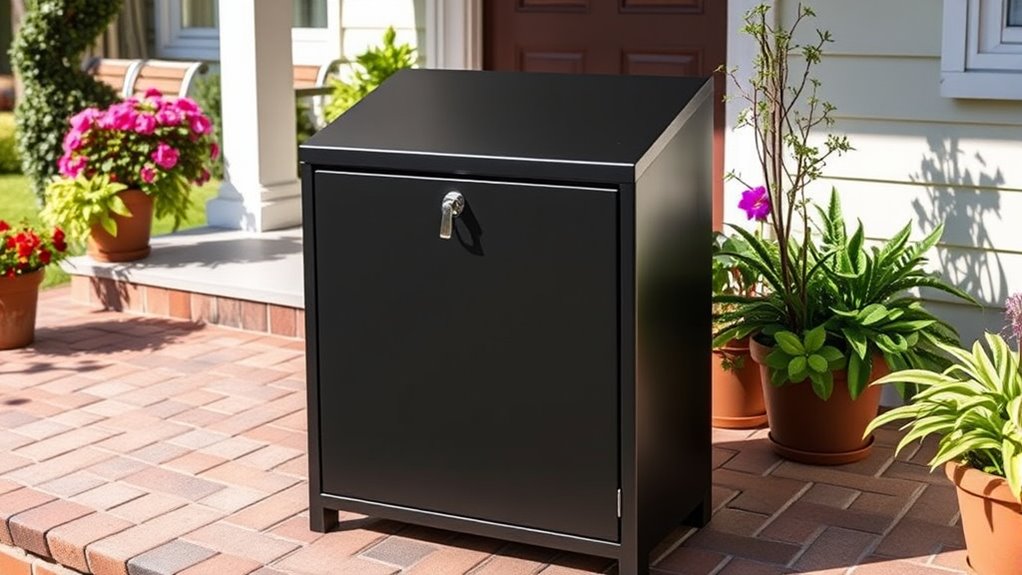 weather resistant secure package box