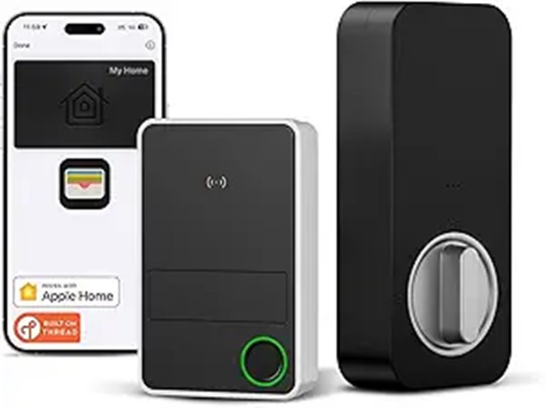 Apple Home Key Deadbolt Lock with Fingerprint and Weatherproof