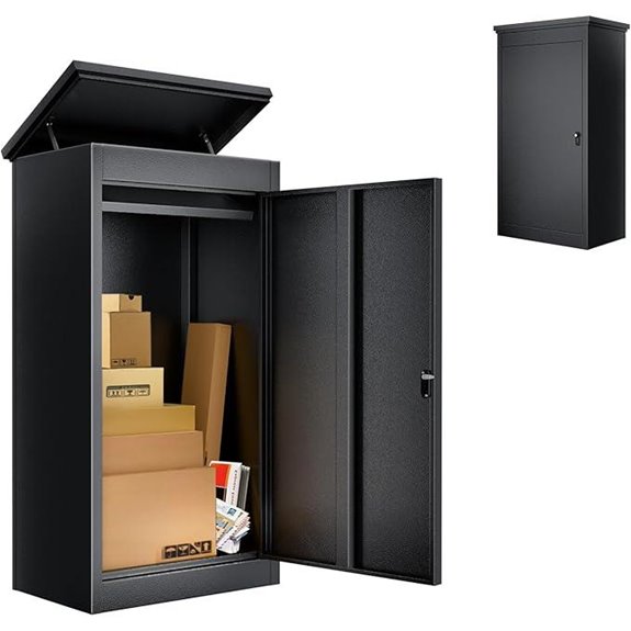 Outdoor Waterproof Steel Parcel Drop Box