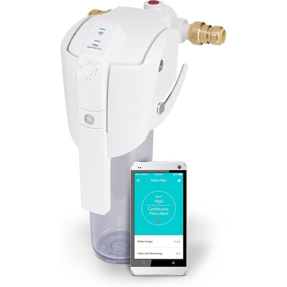 GE Whole House Leak Detection Water Filtration System