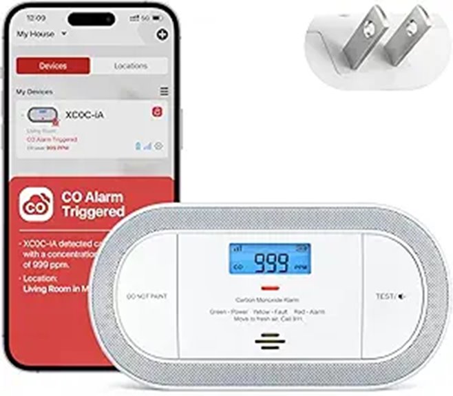 X-Sense Wi-Fi Carbon Monoxide Detector with App