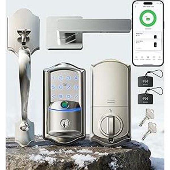 Veise VE027-H Wi-Fi Smart Deadbolt Lock Set