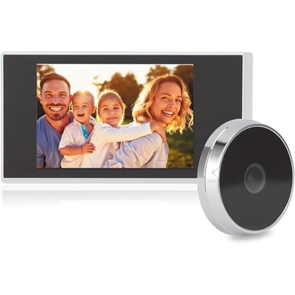 wide angle digital door camera