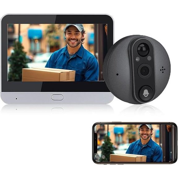 wifi camera with lcd