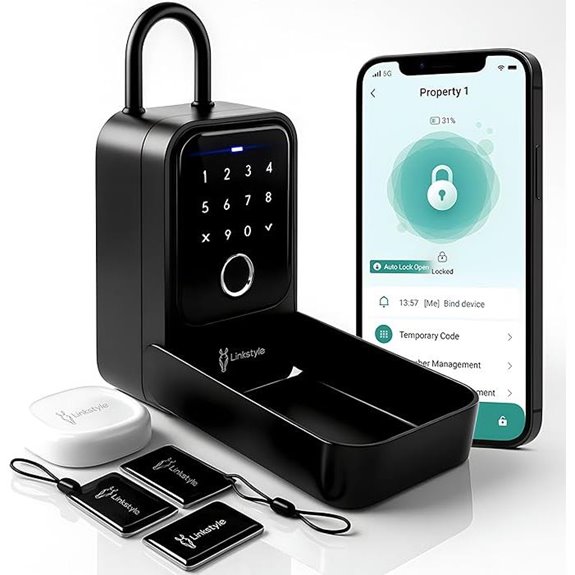 Matrix II Smart Key Lock Box with WiFi Hub
