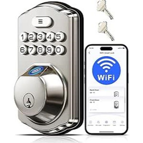 Veise VE012W Smart Lock with WiFi & Keyless Entry