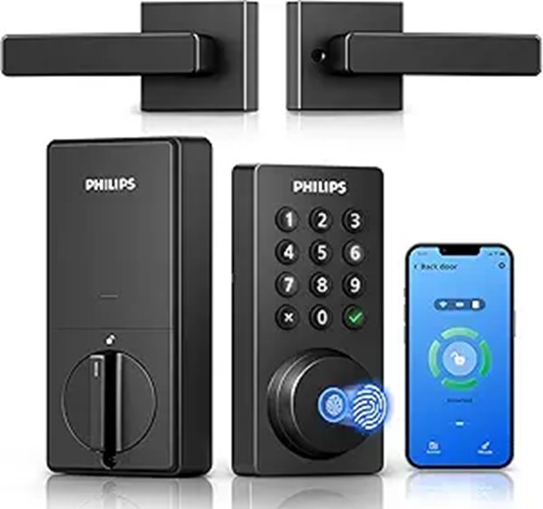 Philips WiFi Keypad Door Lock with App Control