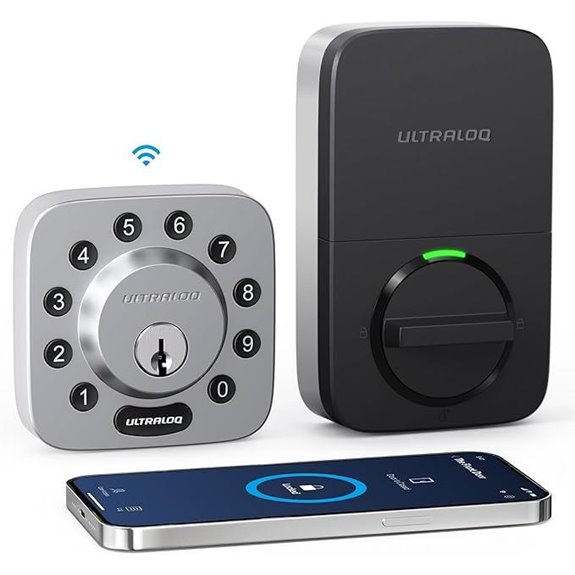 ULTRALOQ U-Bolt WiFi Smart Lock with Sensor
