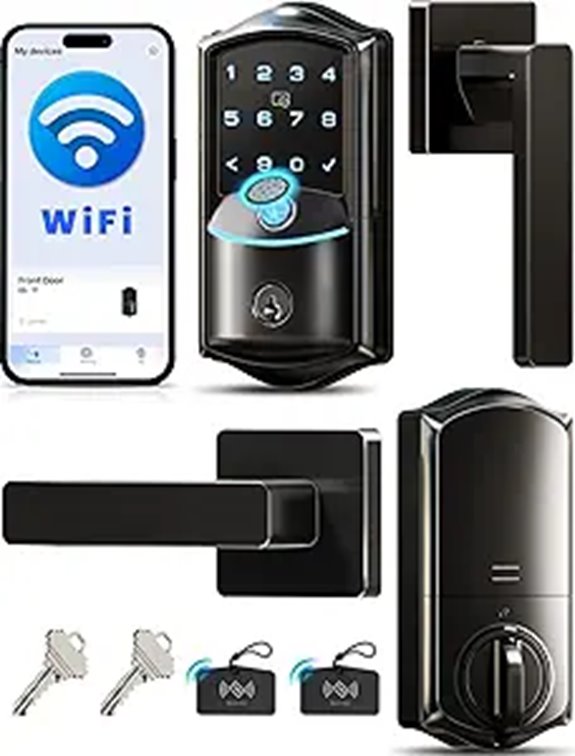 wifi touchscreen smart lock